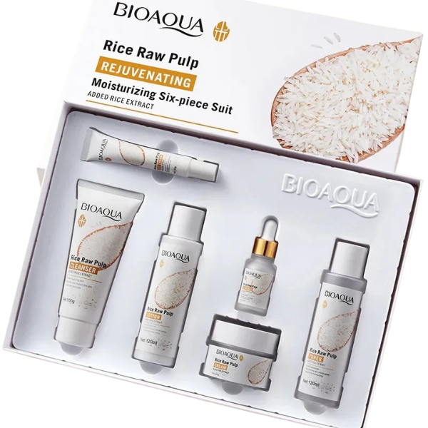 Rejuvenecedor Facial Bioaqua (Kit completo de 6 Piezas)